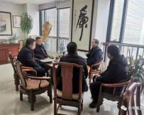 莘縣燕店鎮(zhèn)政府考察團(tuán)蒞臨勁牛集團(tuán)考察、座談